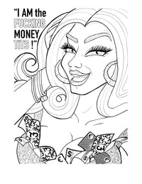 MDWAP Belinda Blinked Colouring Book