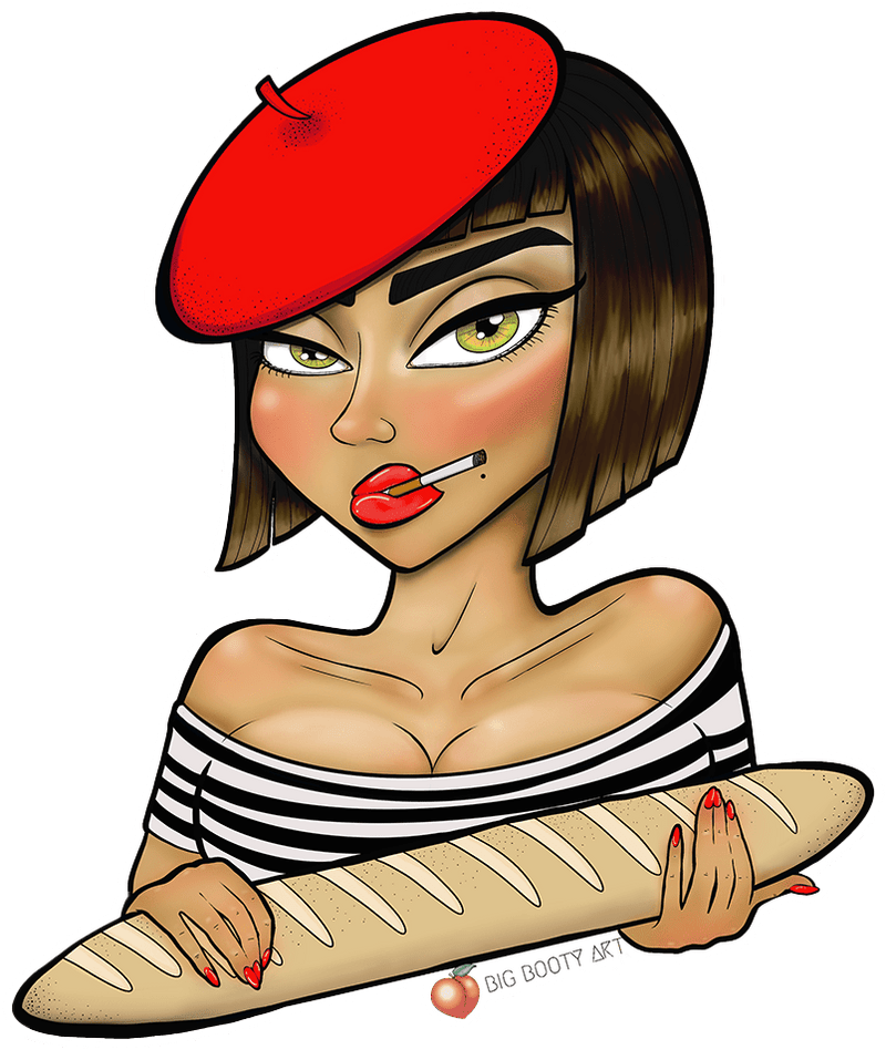 Draw Me Like One of Your French Girls Sticker